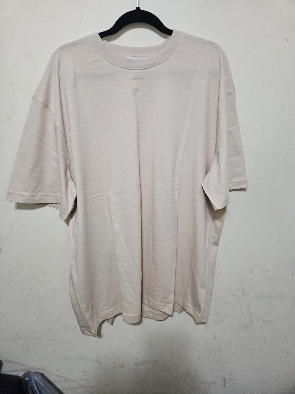 Men's Cream Short-Sleeve Crewneck T-Shirt By Zara